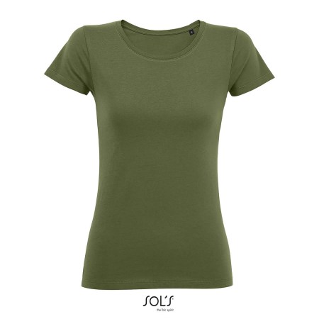 Γυναικείο T-shirt (Martin women 02856) σκούρο χακί